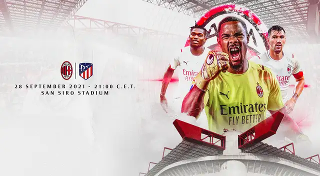 Milan anuncia duelo ante Atlético Madrid en San Siro   