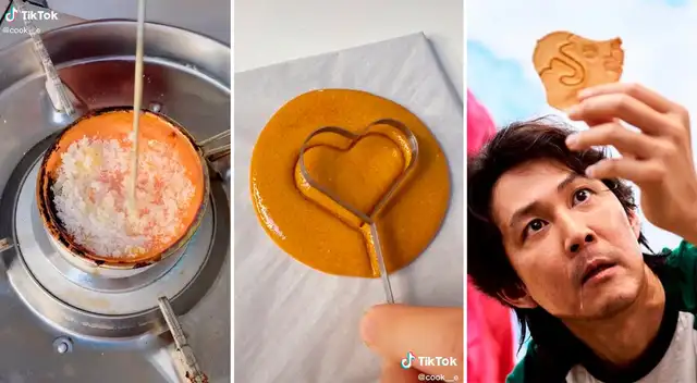 Aprende a preparar las galletas del juego del calamar. Aprende a preparar las galletas del juego del calamar.