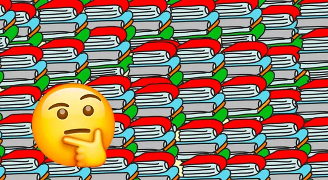 Reto viral: encuentra el lápiz escondido en los cuadernos.