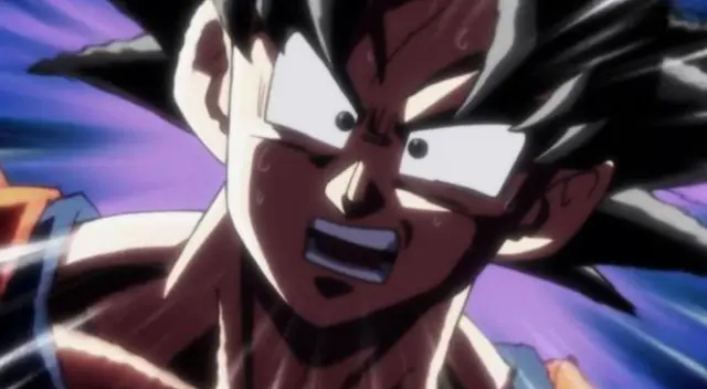Gokú se sorprende del entrenamiento de Vegeta