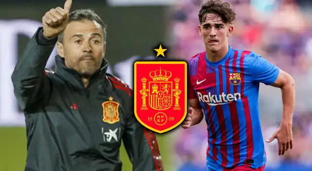 Gavi convocado por España de Luis Enrique Gavi convocado por España de Luis Enrique