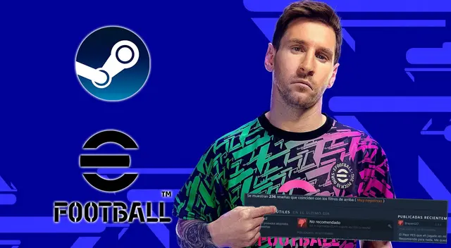 eFootball 2022 es el juego peor calificado en Steam eFootball 2022 es el juego peor calificado en Steam
