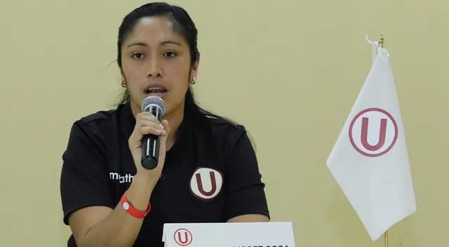  Lisset Sosa será la capitana de Universitario