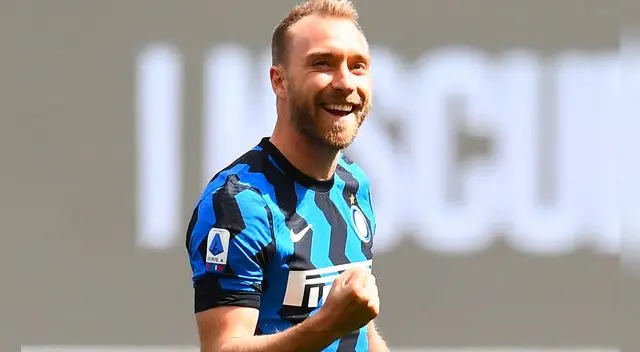 Christian Eriksen llegó al Inter de Milán en el 2020