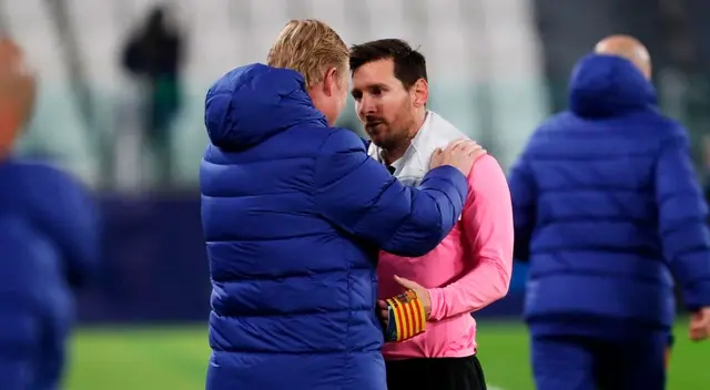 El DT holandés señaló que la partida de Messi fue un duro golpe para su proyecto. El DT holandés señaló que la partida de Messi fue un duro golpe para su proyecto.