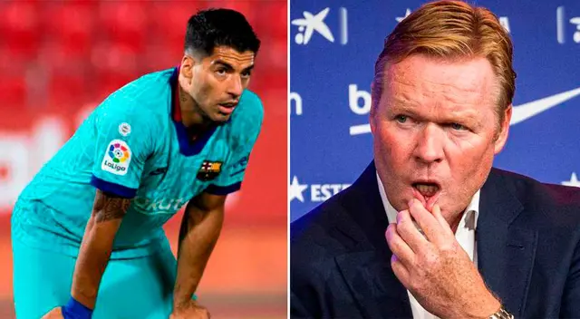 Suárez afirmó que Koeman lo marginaba en el Barcelona Suárez afirmó que Koeman lo marginaba en el Barcelona