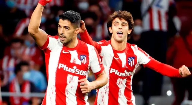 Luis Suárez anotó en la victoria de Atlético de Madrid sobre Barcelona