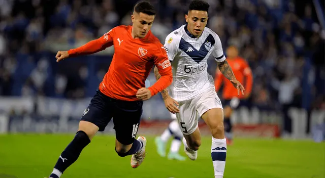 Con un gol agónico en los descuentos, Vélez salvó un empate ante el 'Rojo' en Liniers Con un gol agónico en los descuentos, Vélez salvó un empate ante el 'Rojo' en Liniers