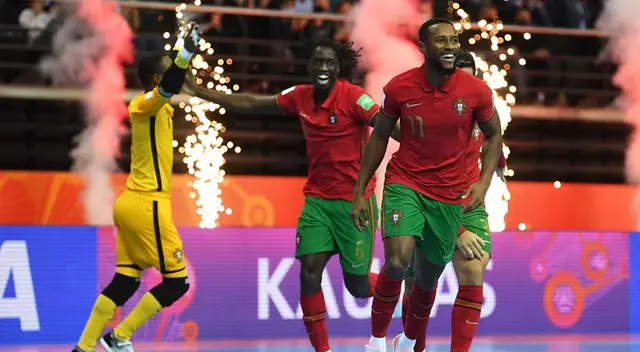 Valera marcó un doblete en la final del Mundial Futsal 2021
