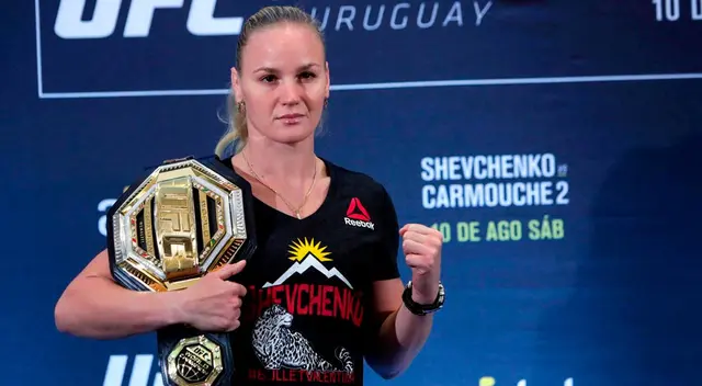 Valentina Shevchenko es la peleadora de la UFC que más gana en Sudamérica