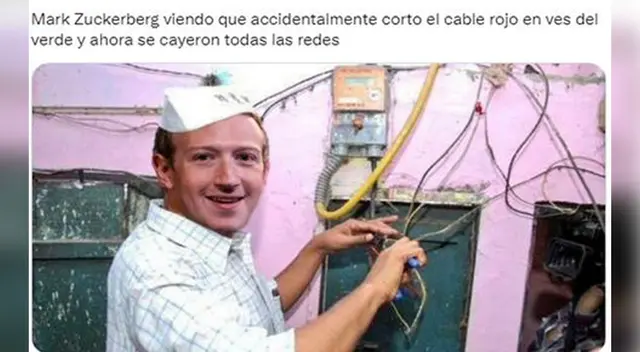 Revisa los mejores memes tras la caída de las redes sociales.