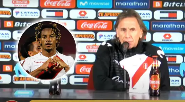 André Carrillo se perderá el partido ante Chile.