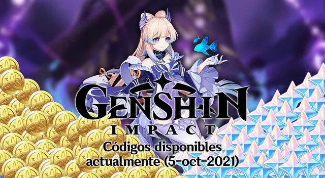 Genshin Impact: códigos vigentes hasta la fecha - 5 octubre 2021 Genshin Impact: códigos vigentes hasta la fecha - 5 octubre 2021