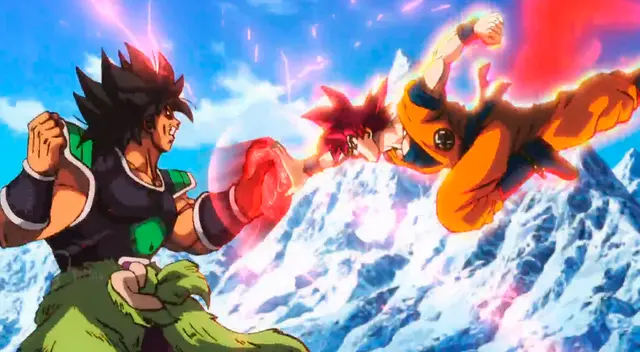 Broly se fue de la Tierra tras pelear con Gokú y Vegeta.