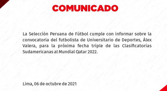 Alex Valera convocado seleccion peruana peru vs chile Alex Valera convocado seleccion peruana peru vs chile