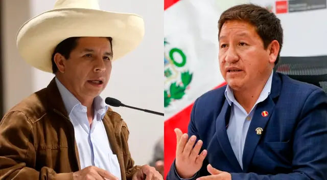 Pedro Castillo y Guido Bellido Pedro Castillo y Guido Bellido