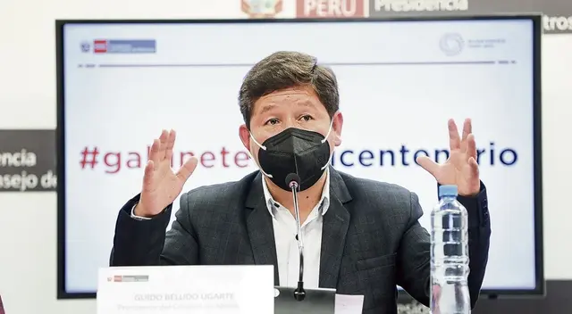 Guido Bellido renuncia a la Presidencia del Consejo de Ministros