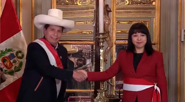 Mirtha Vásquez es la nueva premier. Foto: Captura.   
