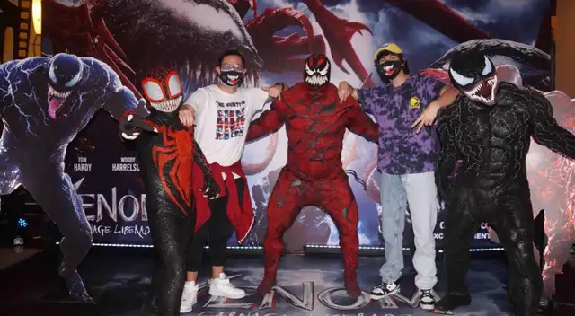 Venom 2 hizo su estreno en las salas de cine del Perú