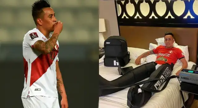 Christian Cueva muestra su recuperación previo al duelo ante la selección chilena