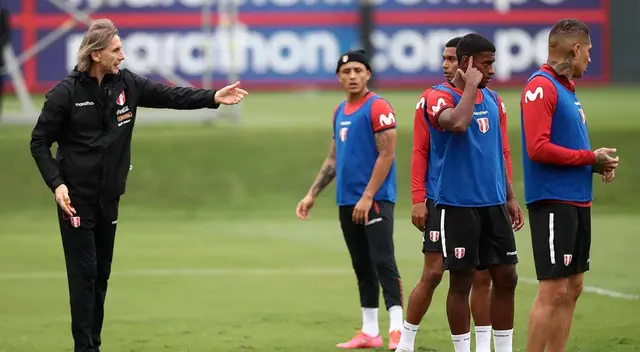Ricardo Gareca mostrará un novedoso once ante Chile