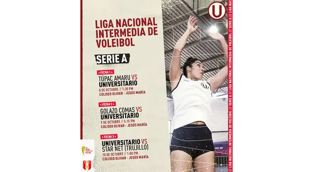 Fixture oficial de Universitario. (Foto: Prensa Universitario)   
