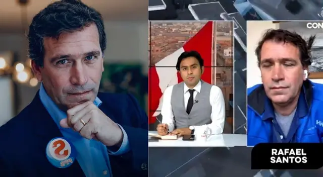 Rafael Santos insulta en vivo durante una entrevista y se vuelve viral en redes Rafael Santos insulta en vivo durante una entrevista y se vuelve viral en redes