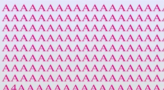 Reto visual: encuentra el número 4 oculto entre letras y es viral en Facebook Reto visual: encuentra el número 4 oculto entre letras y es viral en Facebook