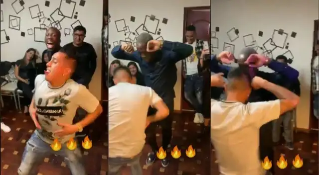 Hinchas celebran victoria de Perú recordando pasos prohibidos de Cueva y Advíncula Hinchas celebran victoria de Perú recordando pasos prohibidos de Cueva y Advíncula