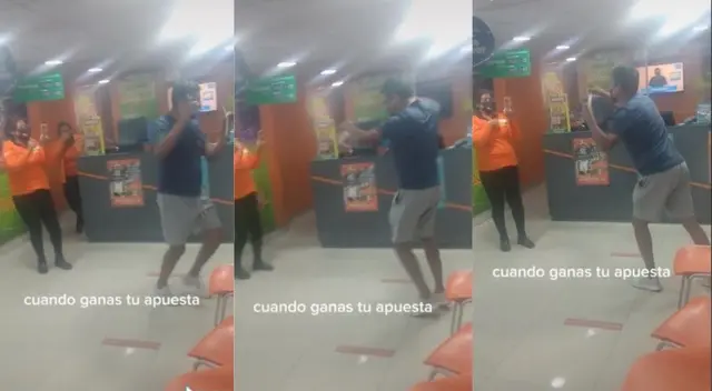 Perú vs Chile: hincha peruano gana apuesta y celebra con divertido baile