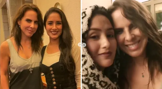 La reina del sur: Kate del Castillo posó junto a Mayella Lloclla.