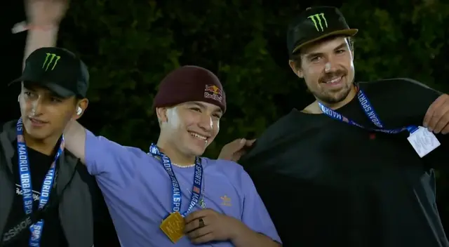 Patinador peruano Ángelo Caro es campeón del Madrid Urban Sports
