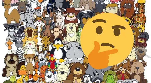 Reto visual: busca y encuentra 6 animales específicos en la imagen