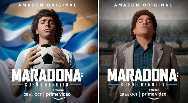 Maradona: Sueño Bendito se estrenará el 29 de octubre mediante Amazon Prime Video.