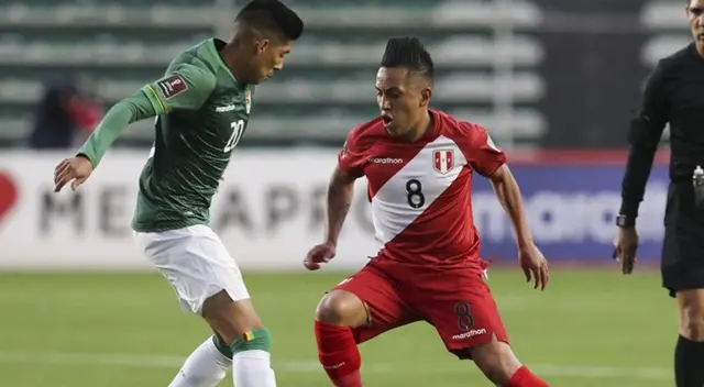 Christian Cueva fue titular ante Bolivia Christian Cueva fue titular ante Bolivia