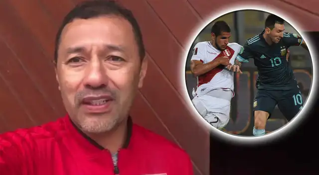 Roberto Palacios opinó sobre el partido de Perú. Roberto Palacios opinó sobre el partido de Perú.