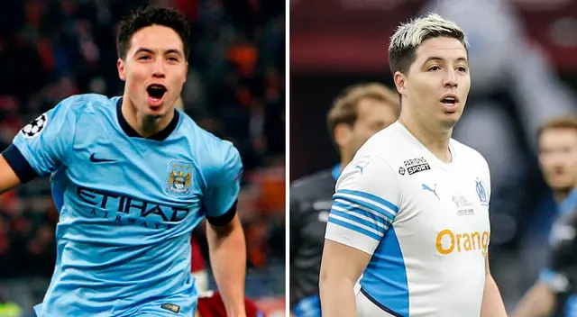 Samir Nasri lució sus kilos de más tras haberse retirado del fútbol profesional.