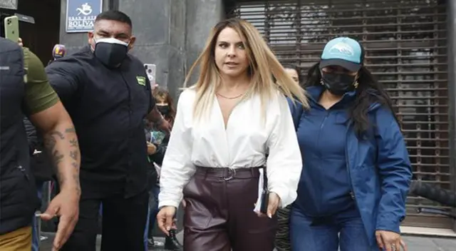 Kate del Castillo graba primeras escenas en plaza San Martín