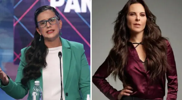 Así reaccionó Verónika Mendoza al ser confundida con Kate del Castillo