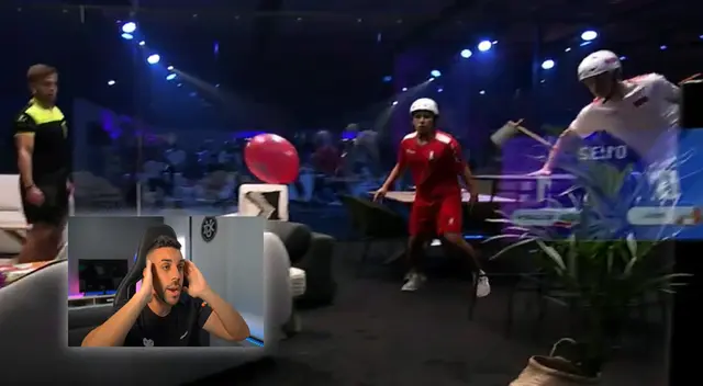 DjMaRiiO celebró la victoria de Perú ante Bulgaria en el Mundial de Globos