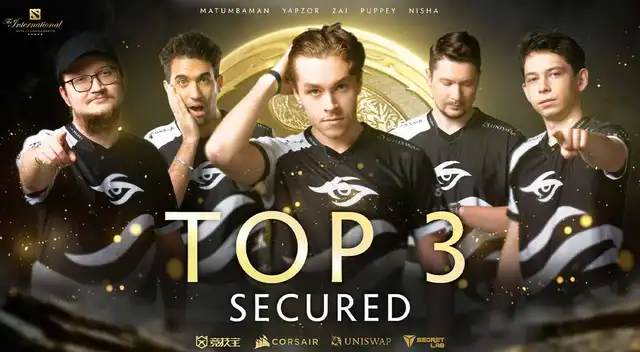 Team Secret llegó al top 3 de The International 10.