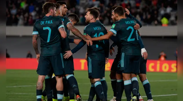Argentina superó 1-0 a Perú por Eliminatorias Qatar 2022 gracias a un gol de Lautaro Martínez. Foto: AFP