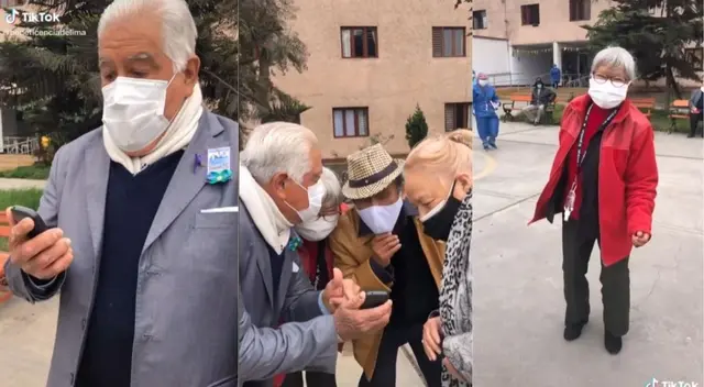 TikTok: adultos mayores graban divertido video y son tendencia