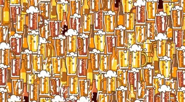 Reto visual: Localiza el trofeo oculto tras las cervezas en tan solo 15 segundos