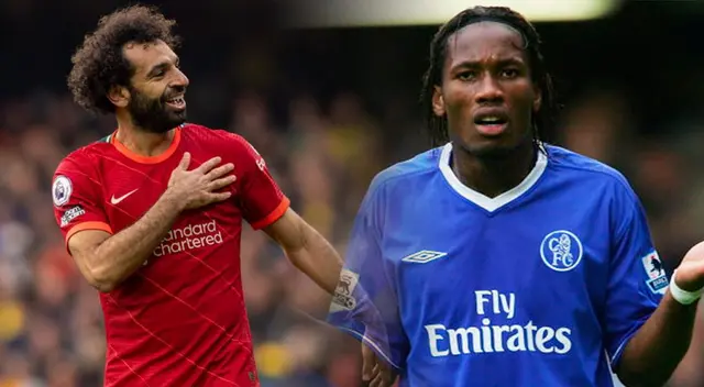 Mohamed Salah iguala a Didier Drogba