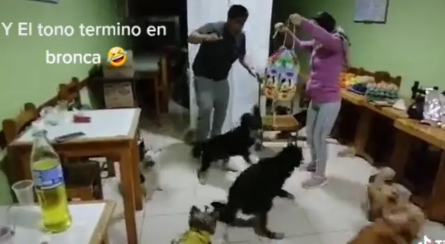 Uno de los invitados le buscó la pelea al 'cumpleañero' y los dueños tuvieron que separarlos Uno de los invitados le buscó la pelea al 'cumpleañero' y los dueños tuvieron que separarlos