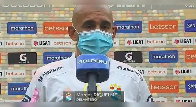 Marcos Riquelme habló sobre la final de la Liga 1