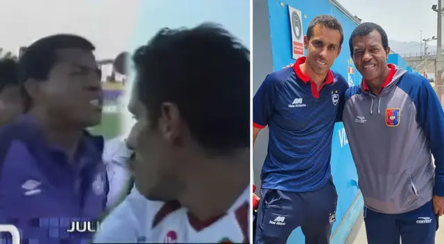 Julio César Uribe y Carlos Orejuela se volvieron a ver las caras por la Liga 1 Julio César Uribe y Carlos Orejuela se volvieron a ver las caras por la Liga 1