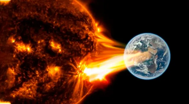 Tormenta solar podría afectar a los dispositivos móviles.