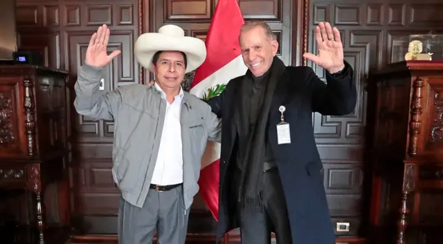 Pedro Castillo presentó a Ricardo Belmont como asesor del Despacho Presidencial. Pedro Castillo presentó a Ricardo Belmont como asesor del Despacho Presidencial.